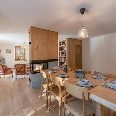 Apartment Spacieux 8 Pers. Avec Cheminee A Argentiere - Fr-1-343-270
